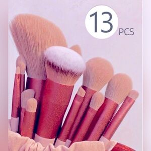 set of 13 new brushes color purple